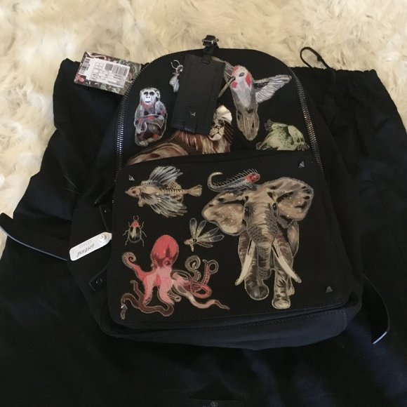 Valentino animal embroidered backpack New UNISEX $3200.00 main image 5